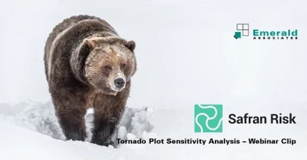 Safran Risk Webinar Clip - Tornado Plot Sensitivity Analysis